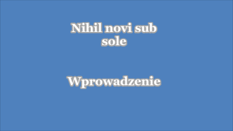 Read more about the article Nihil – Wprowadzenia